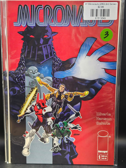 #1 Micronauts (2002 2nd Series)
