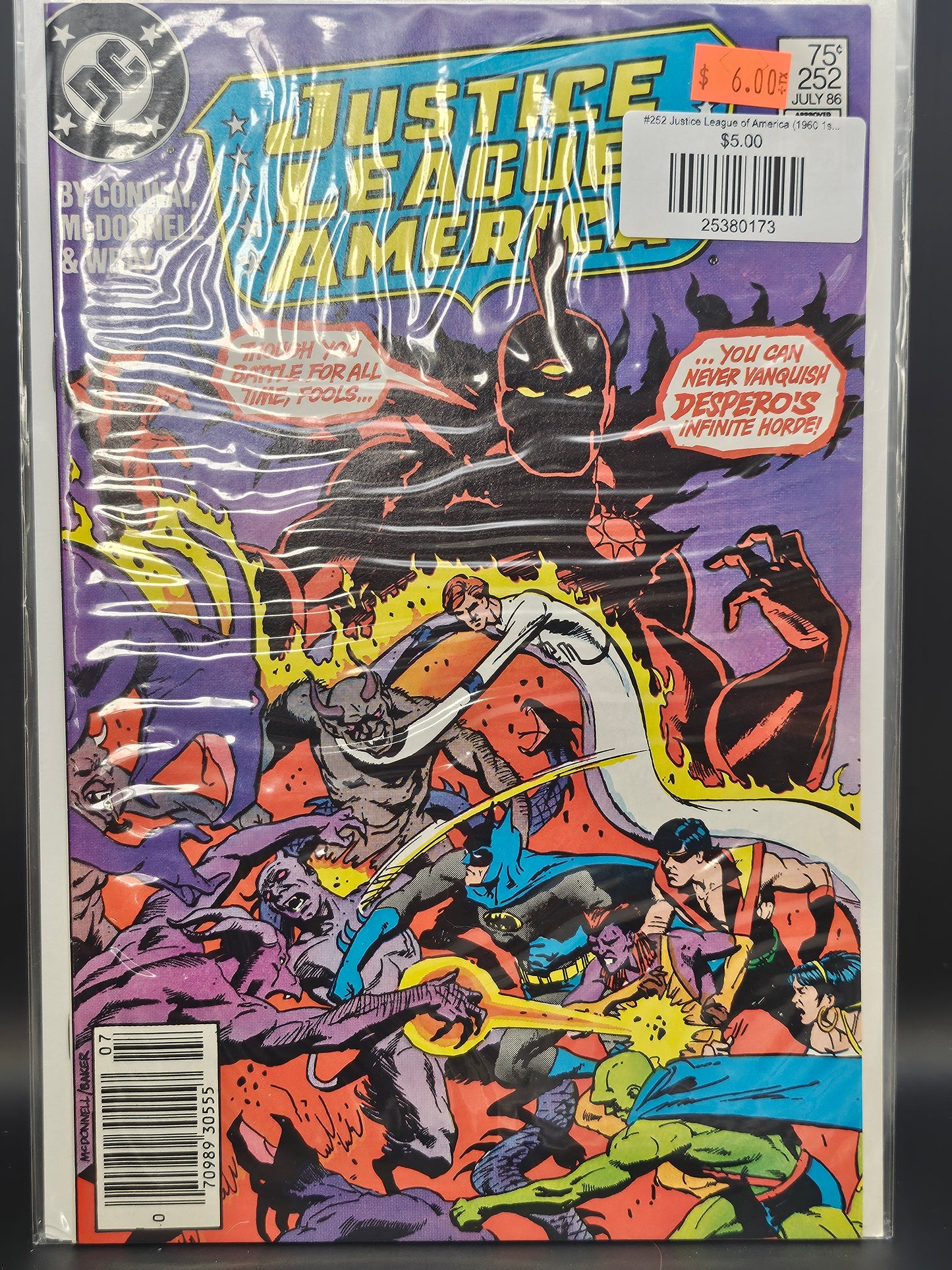 #252 Justice League of America (1960 1st Series)
