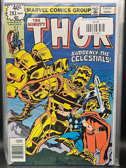 #283 Thor (1962 Marvel 1st Series Journey Into Mystery)