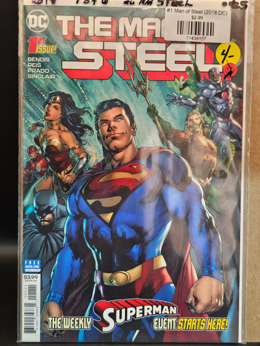 #1 Man of Steel (2018 DC)