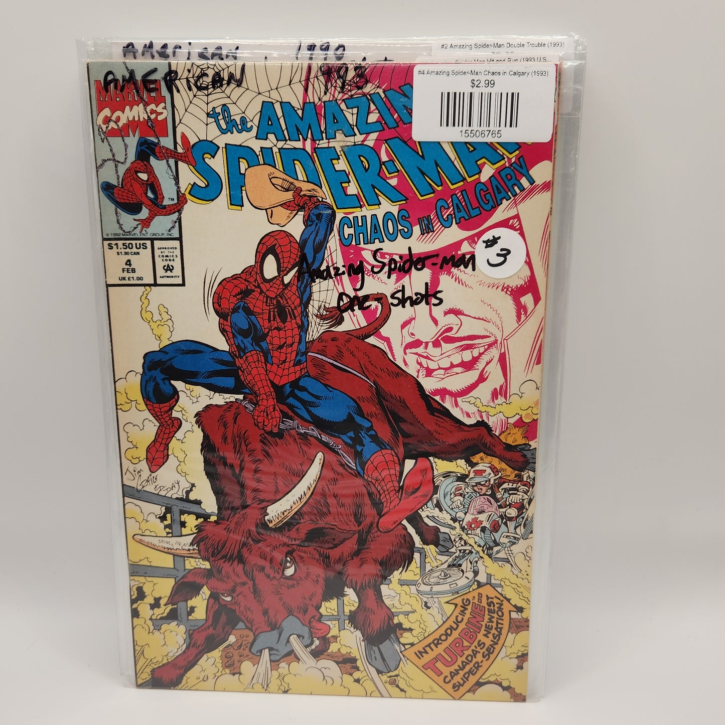 #4 Amazing Spider-Man Chaos in Calgary (1993)