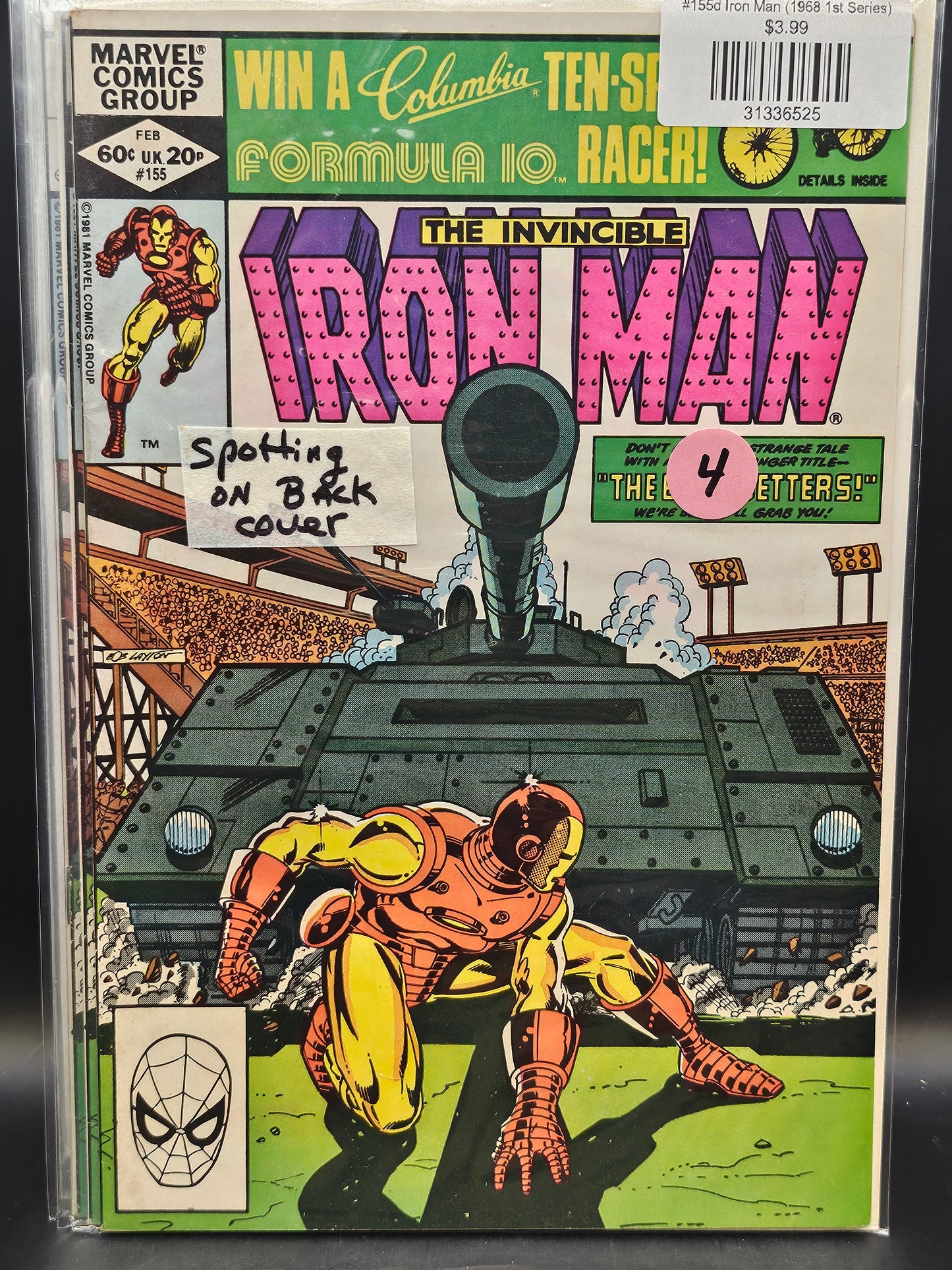 #155d Iron Man (1968 1st Series)
