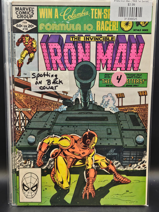 #155d Iron Man (1968 1st Series)