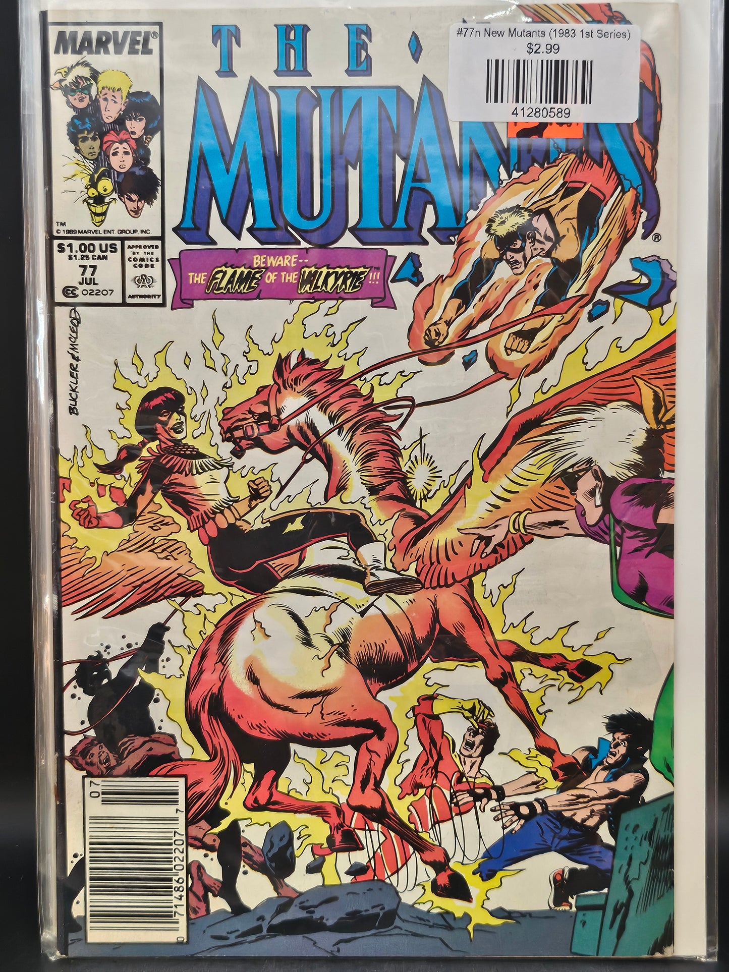 #77n New Mutants (1983 1st Series)