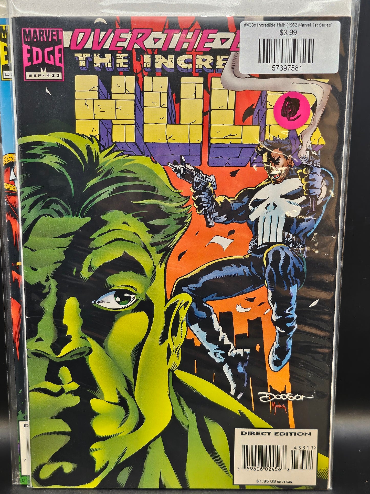 #433d Incredible Hulk (1962 Marvel 1st Series)