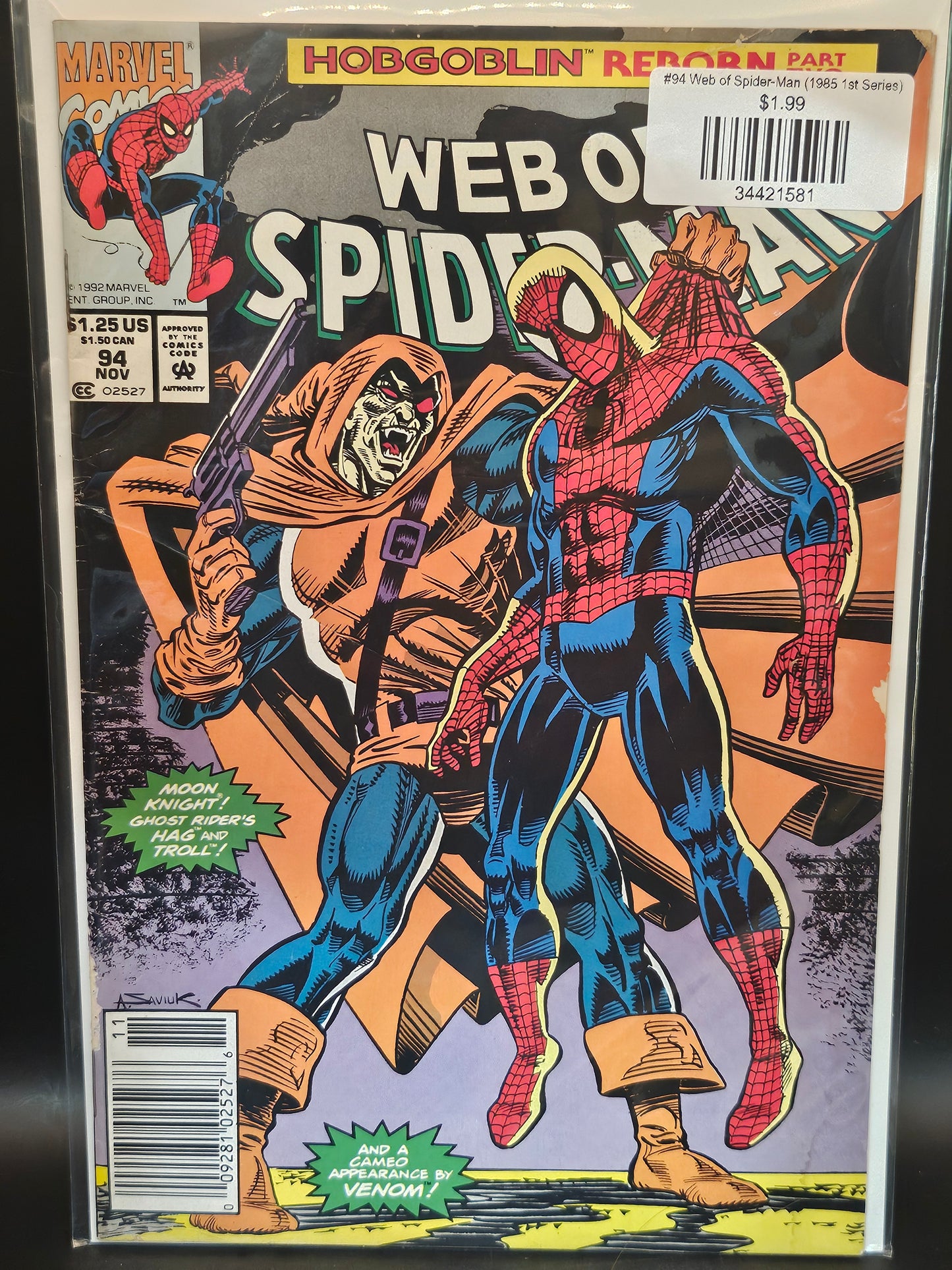#94 Web of Spider-Man (1985 1st Series)