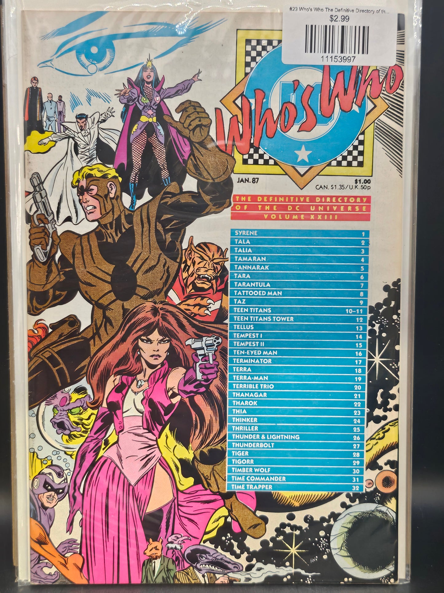 #23 Who's Who The Definitive Directory of the DC Universe (1985)