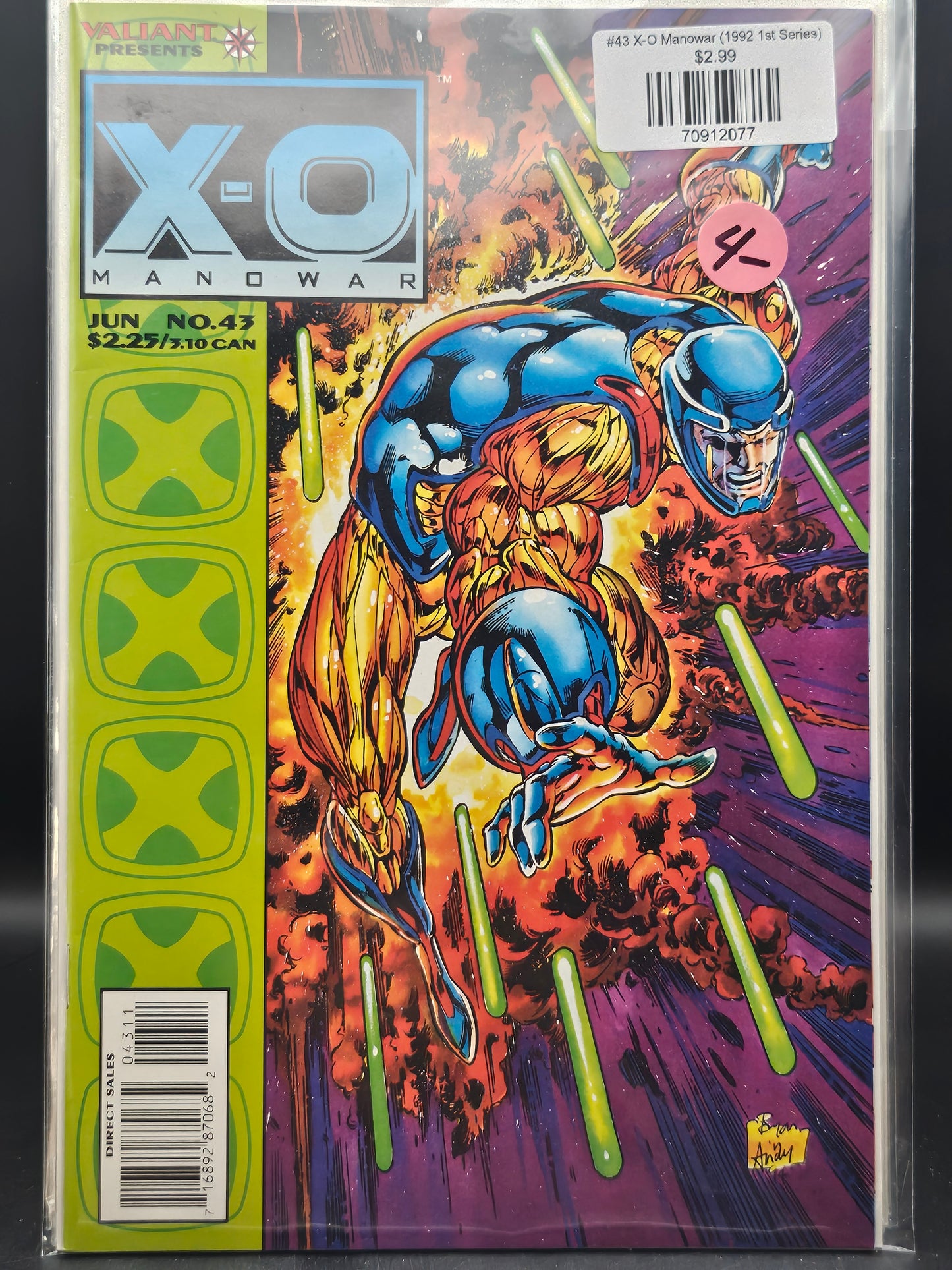 #43 X-O Manowar (1992 1st Series)
