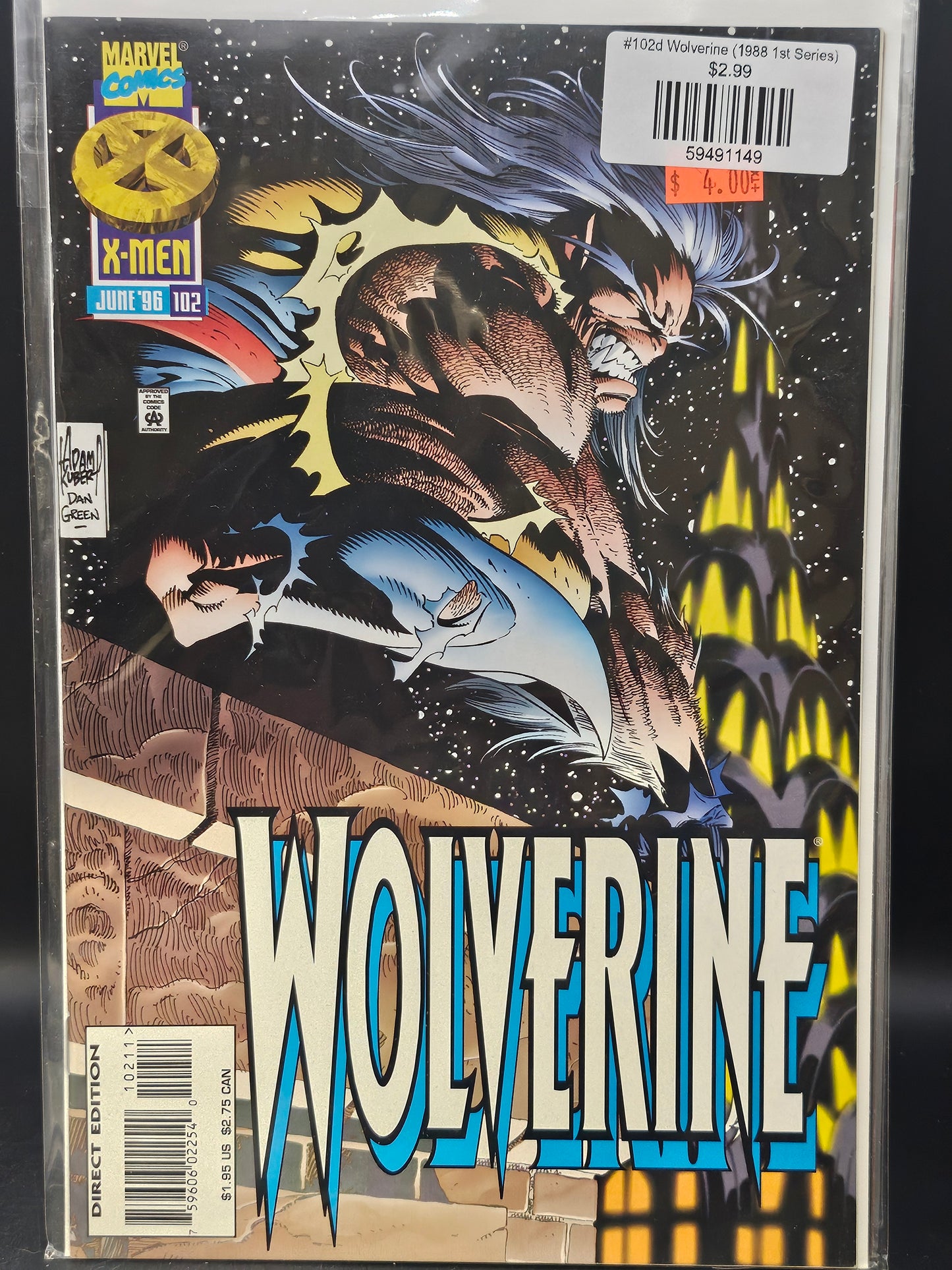 #102d Wolverine (1988 1st Series)