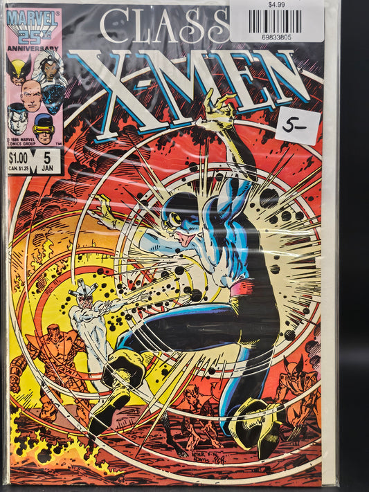 #5 X-Men Classic (1986-1995 Marvel) Classic X-Men