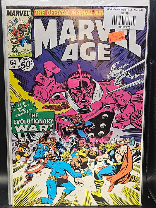 #64 Marvel Age (1983 Marvel)