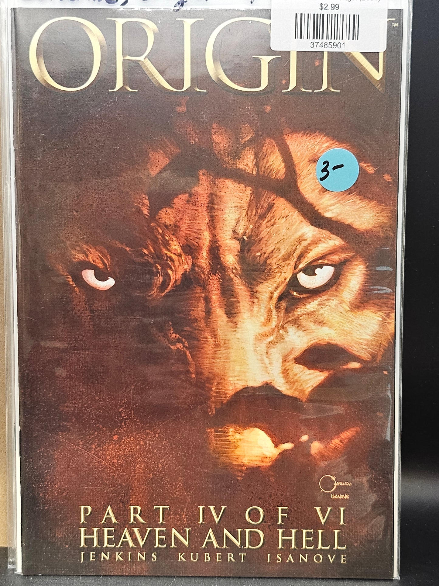 #4 Wolverine The Origin (2001)