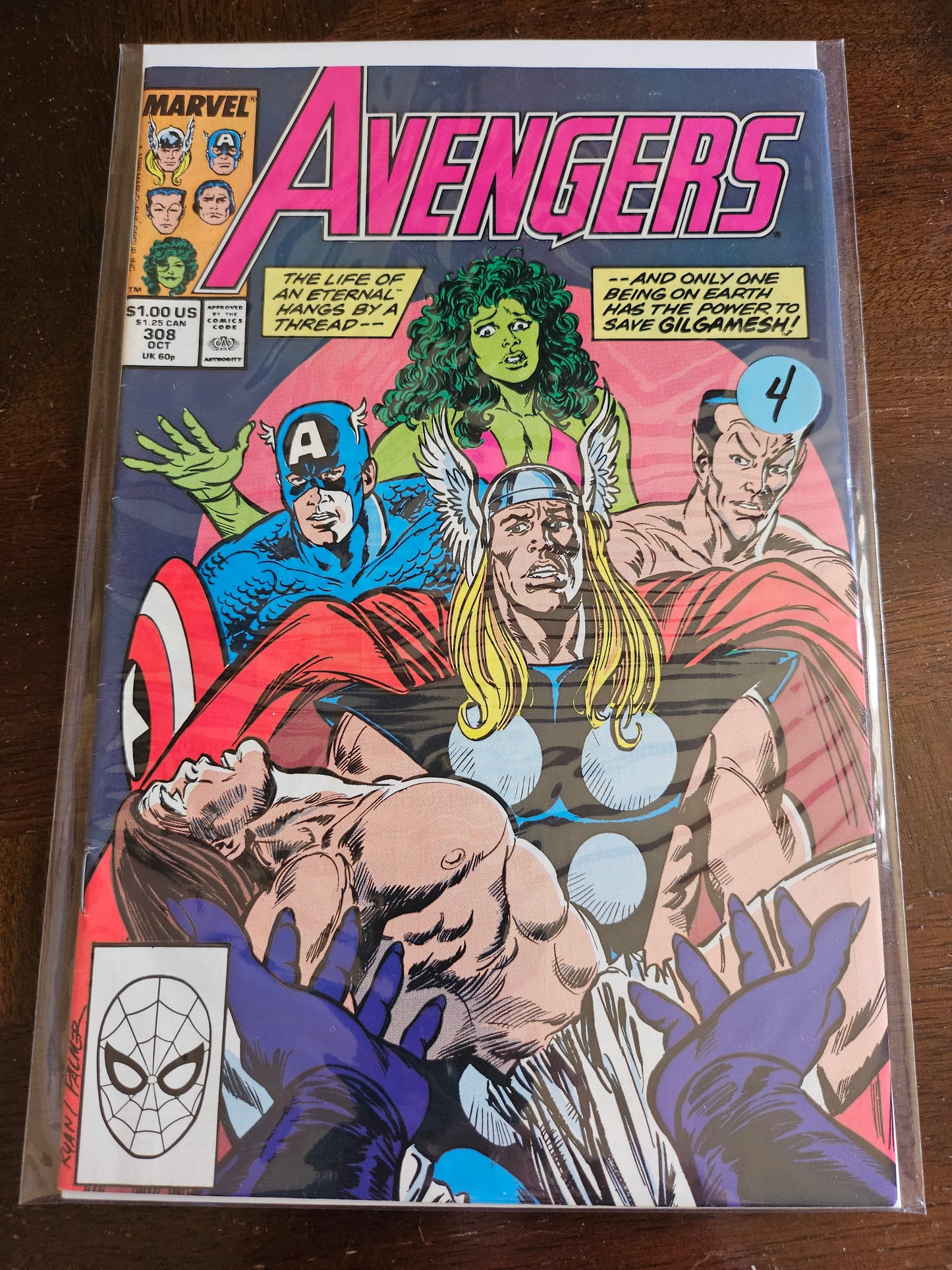 Avengers – Marvel Comics – (1963–1999) – Volume 1 – #308