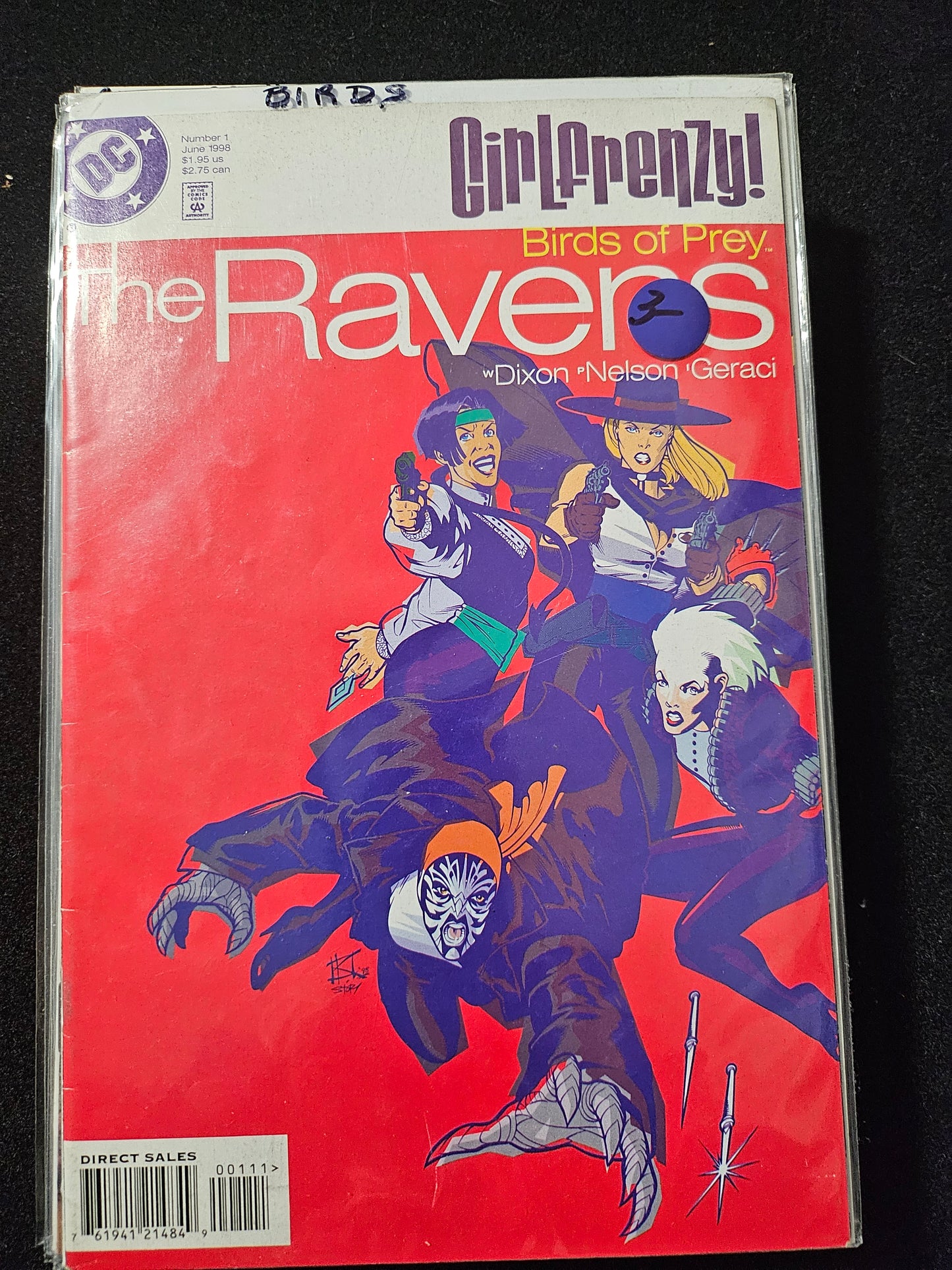 Birds of Prey: The Ravens – DC Comics – (1998) – Volume 1 – One-Shot – #1