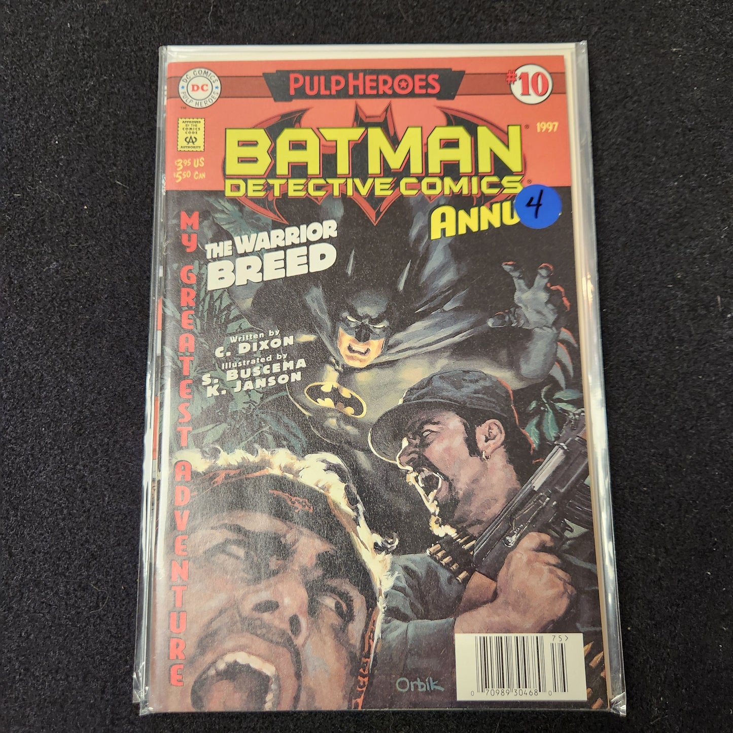 101.109 – #10 – annual – Detective Comics Annuals Specials 0's