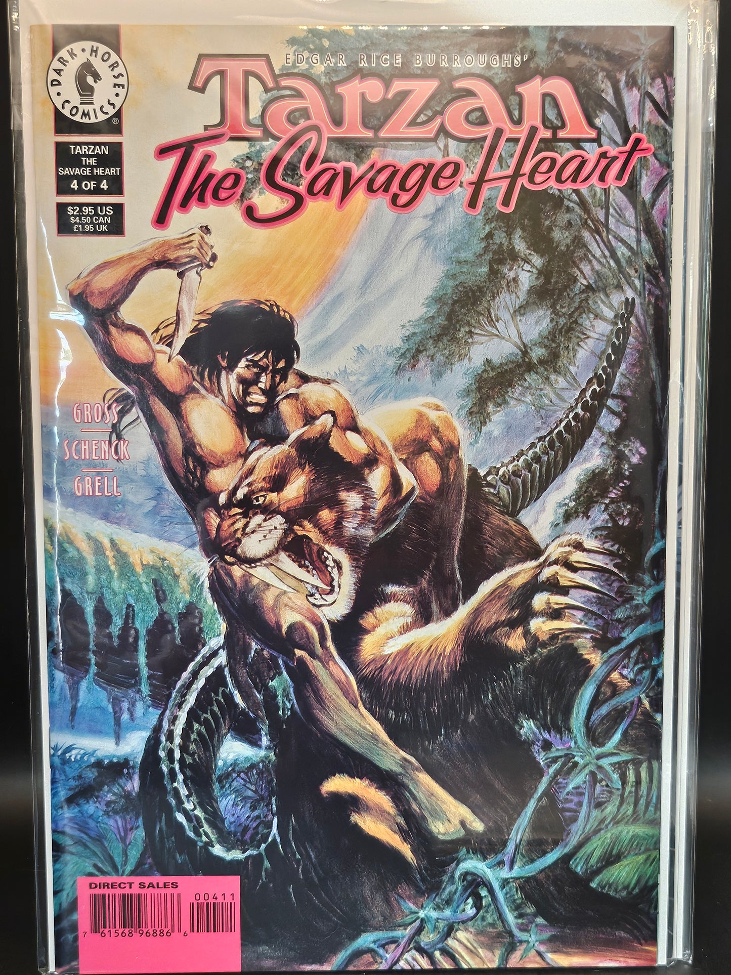 #1-4 Tarzan The Savage Heart (1999)