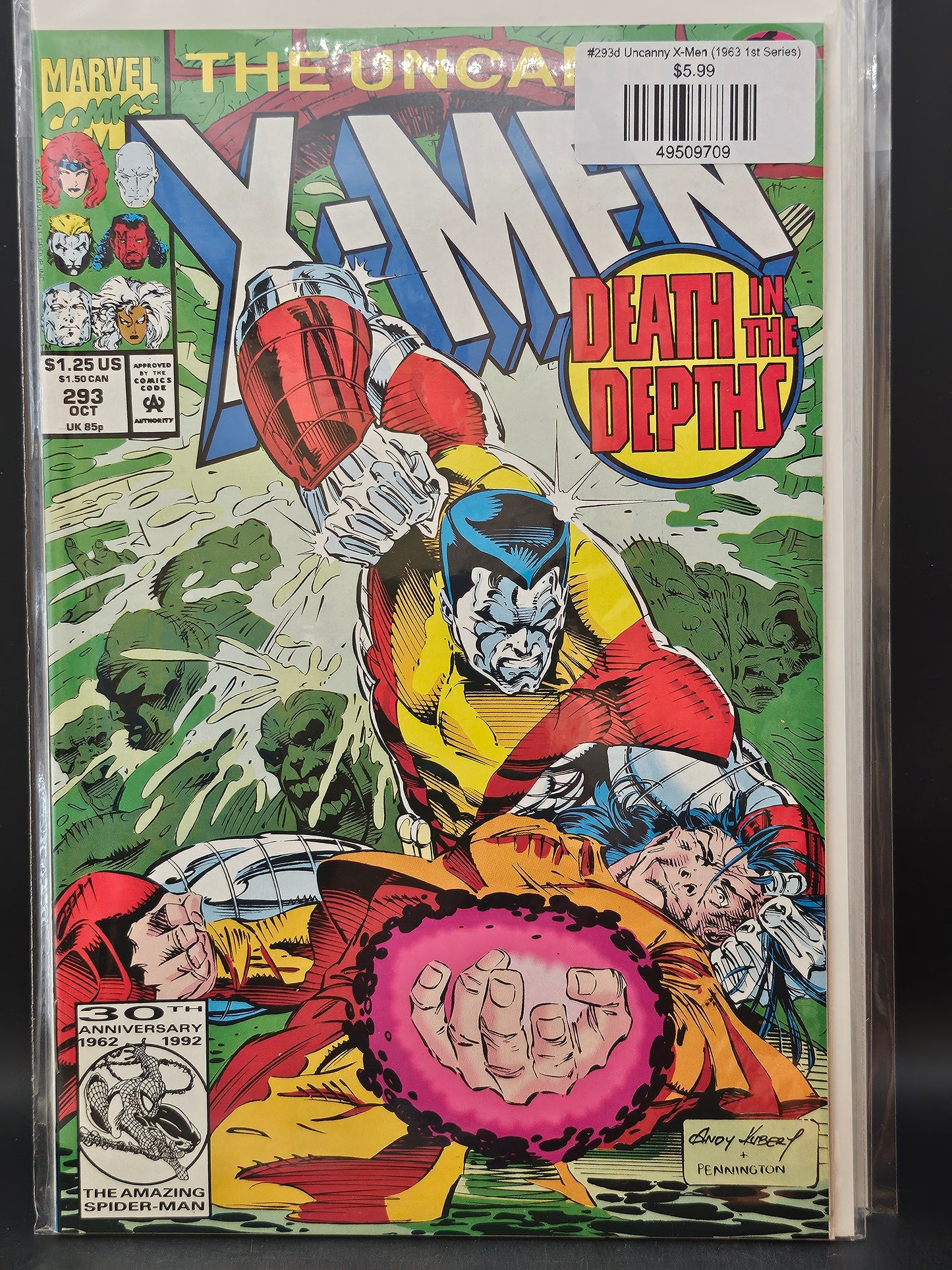 #293d Uncanny X-Men (1963 1st Series)
