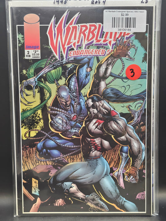 #2 Warblade Endangered Species (1995 Image)