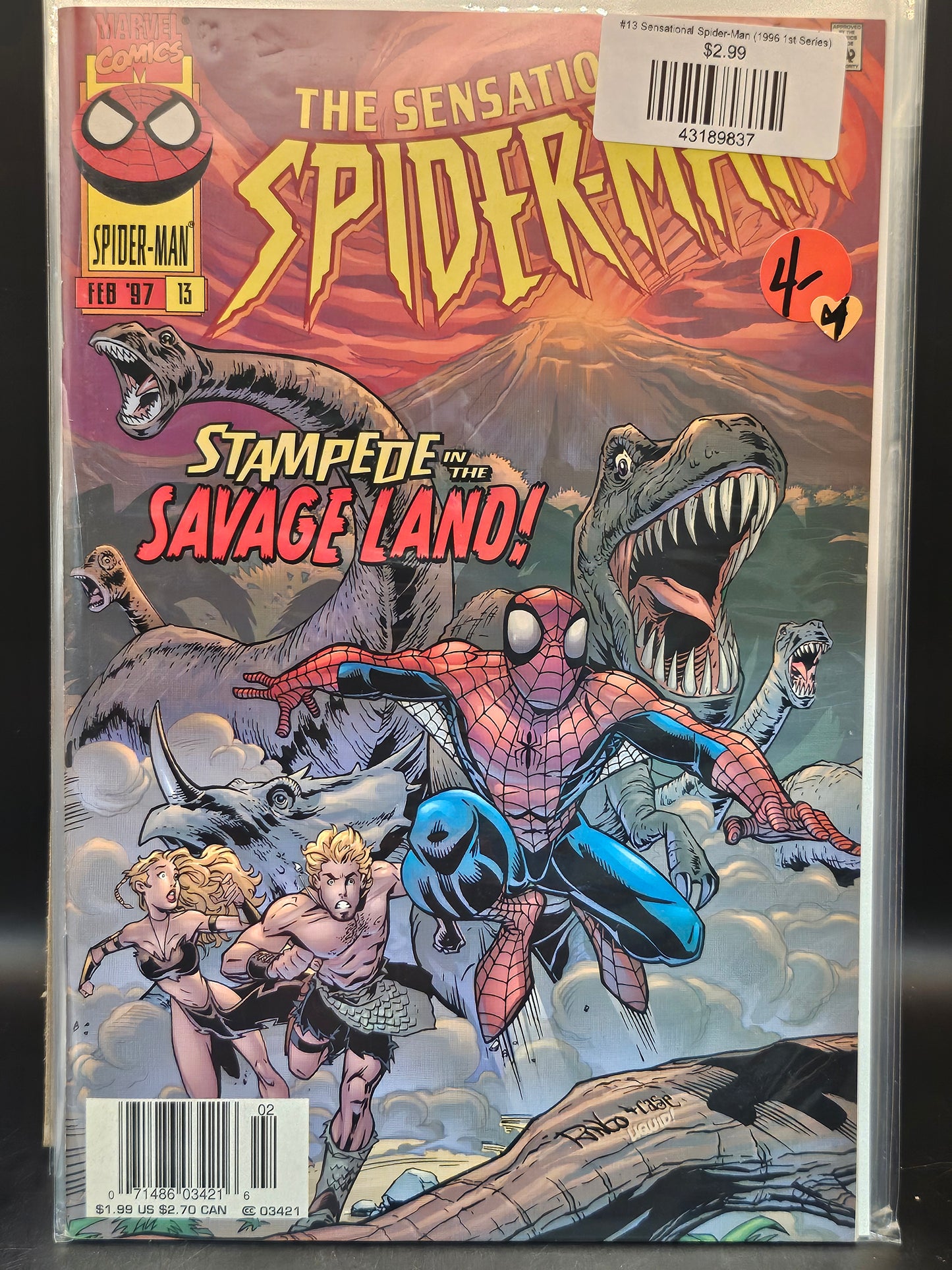 #13 Sensational Spider-Man (1996 1st Series)