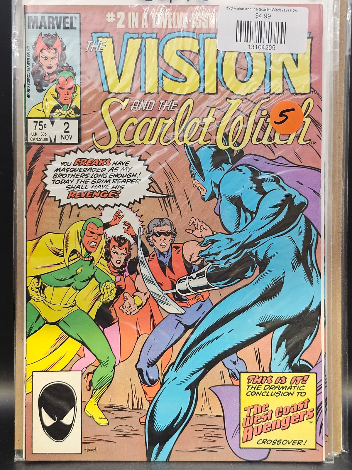 #2d Vision and the Scarlet Witch (1985 2nd Series)