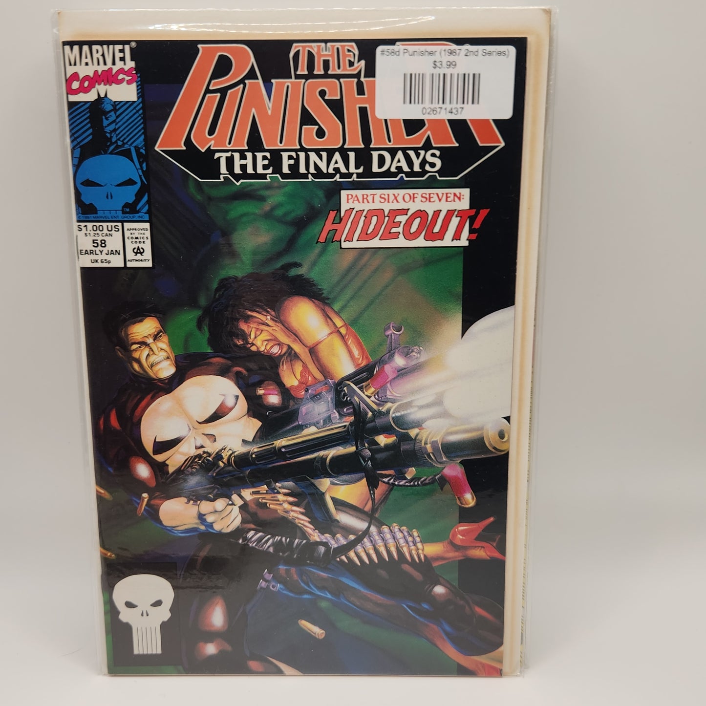 #58d Punisher (1987 2nd Series)