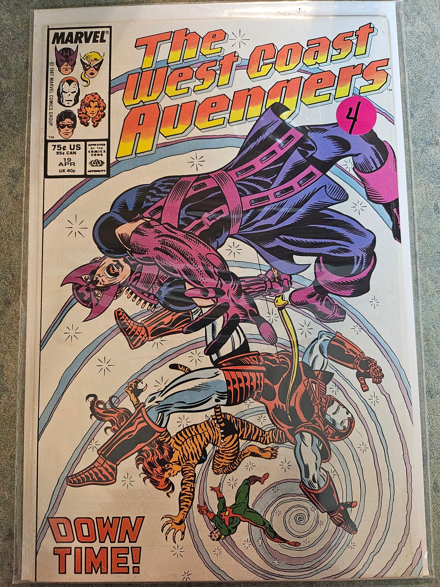 West Coast Avengers – Marvel Comics – (1985–1989) – Volume 2 – #19