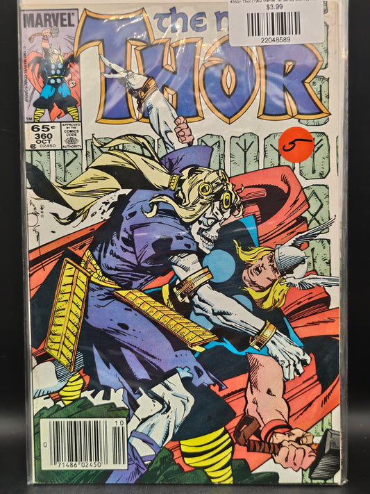 #360n Thor (1962 Marvel 1st Series Journey Into Mystery)