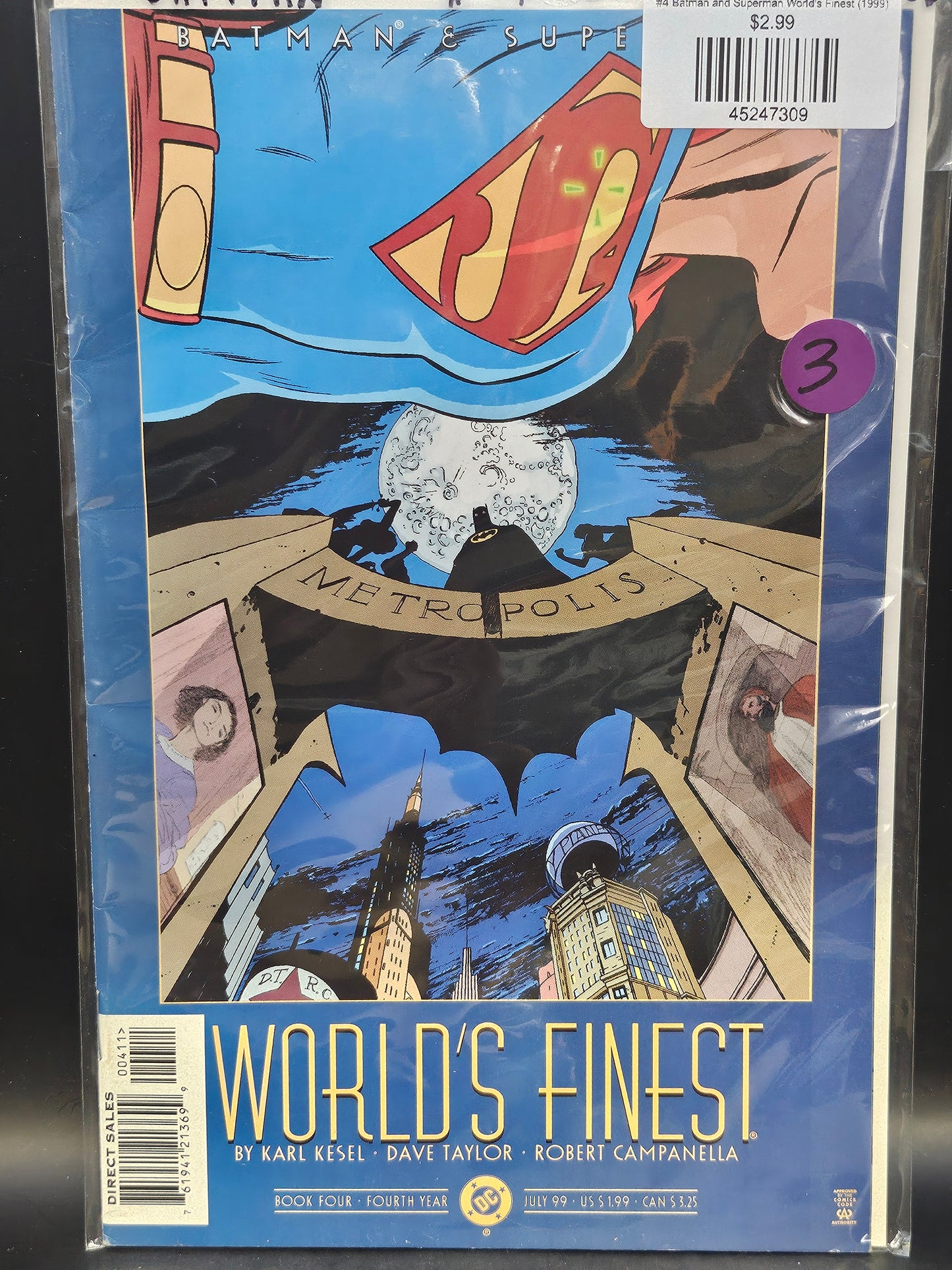 #4 Batman and Superman World's Finest (1999)