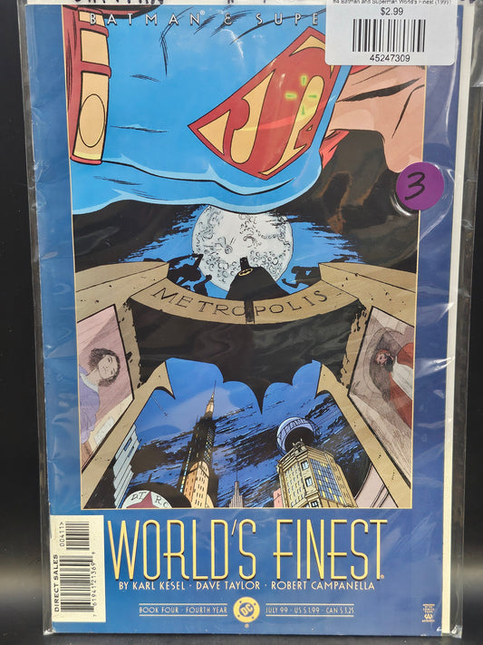 #4 Batman and Superman World's Finest (1999)