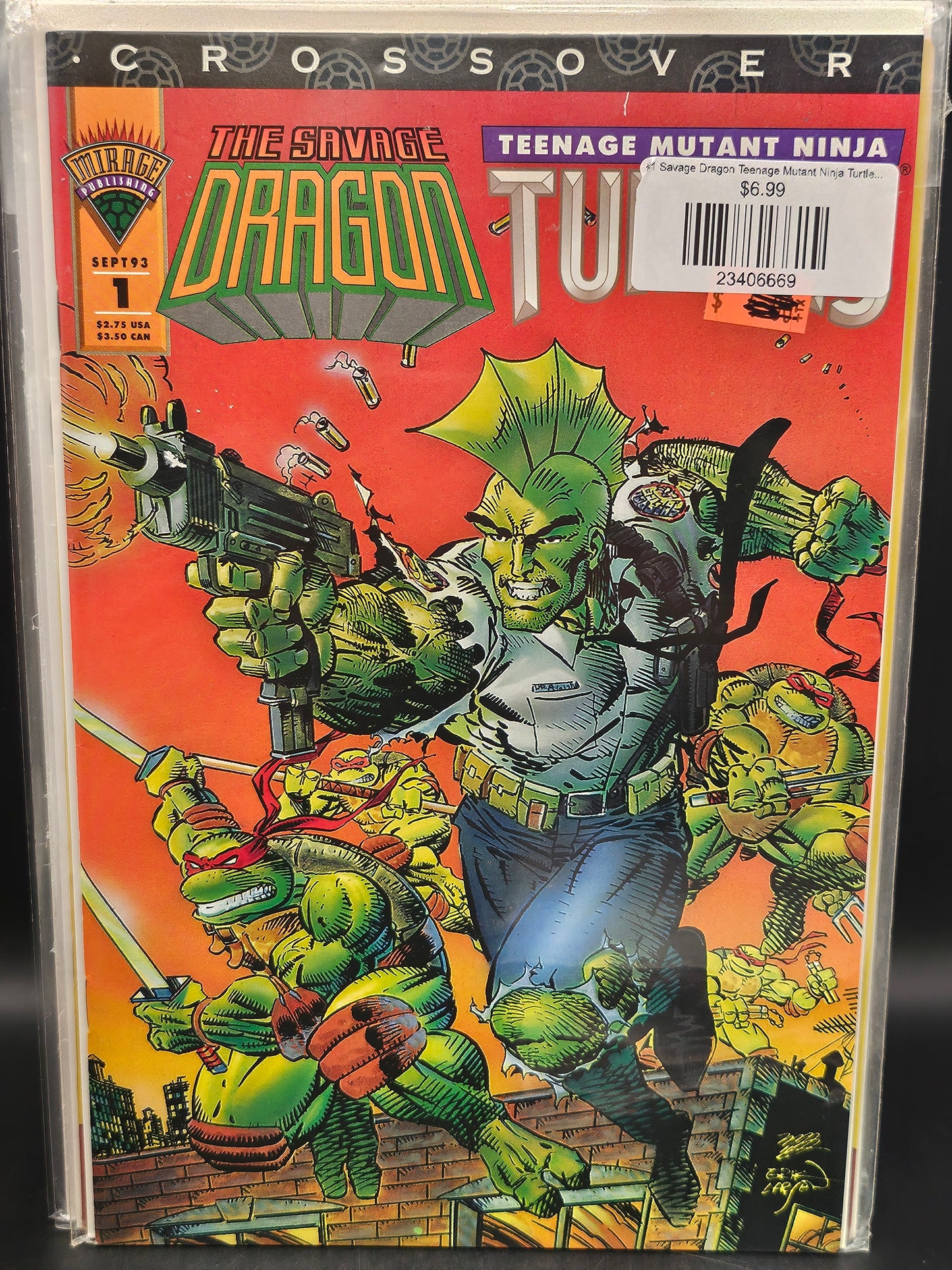 #1 Savage Dragon Teenage Mutant Ninja Turtles (1993)