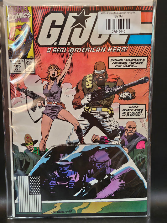 #105d GI Joe A Real American Hero (1982 Marvel)