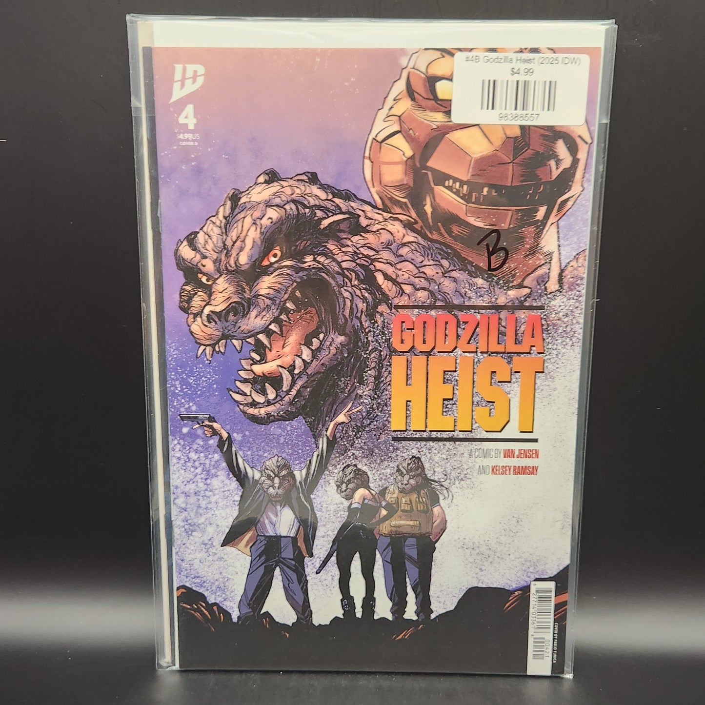 #4B Godzilla Heist (2025 IDW)