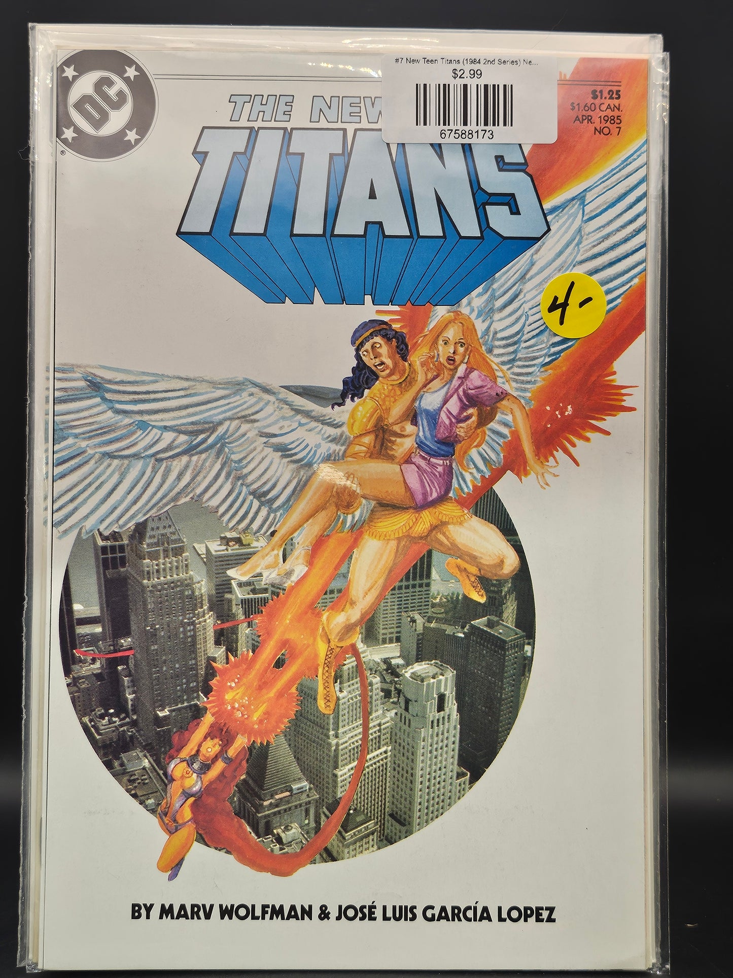#7 New Teen Titans (1984 2nd Series) New Titans