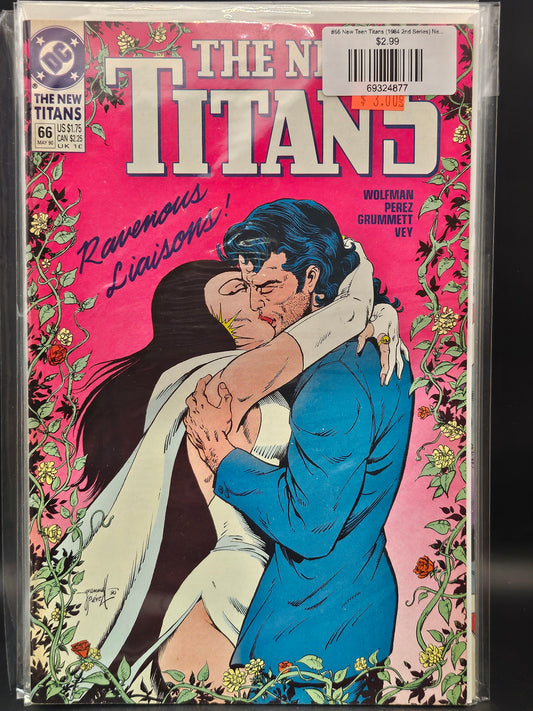 #66 New Teen Titans (1984 2nd Series) New Titans