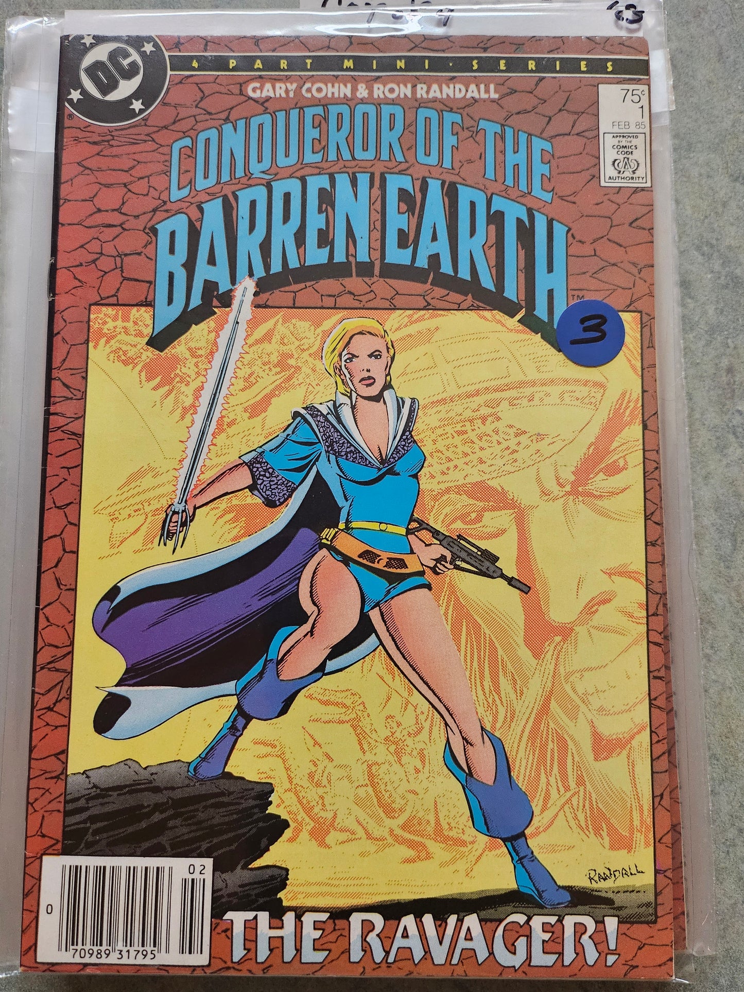 104.100 – Conqueror of the Barren Earth - #1 of 4 -(LS) mini series -1985