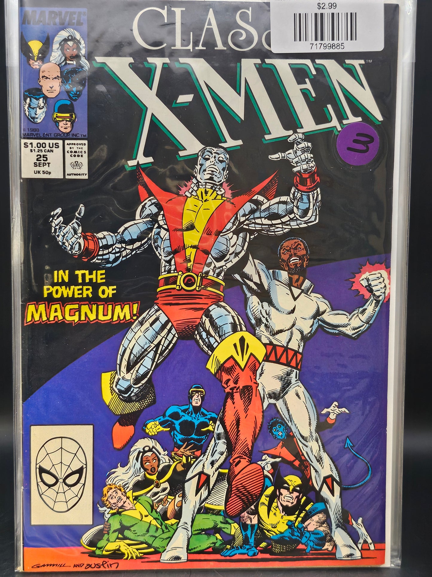 #25d X-Men Classic (1986-1995 Marvel) Classic X-Men
