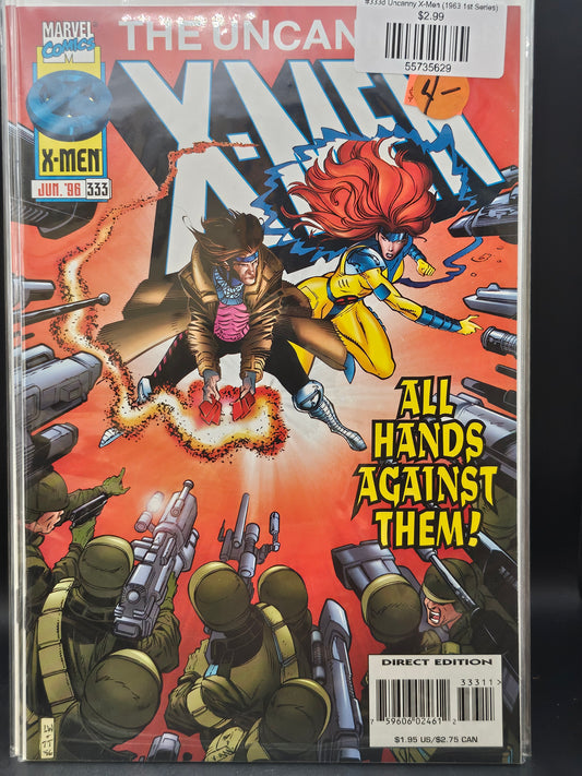 #333d Uncanny X-Men (1963 1st Series)