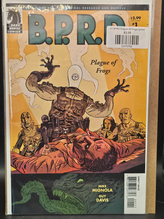 #1 BPRD Plague of Frogs (2004)