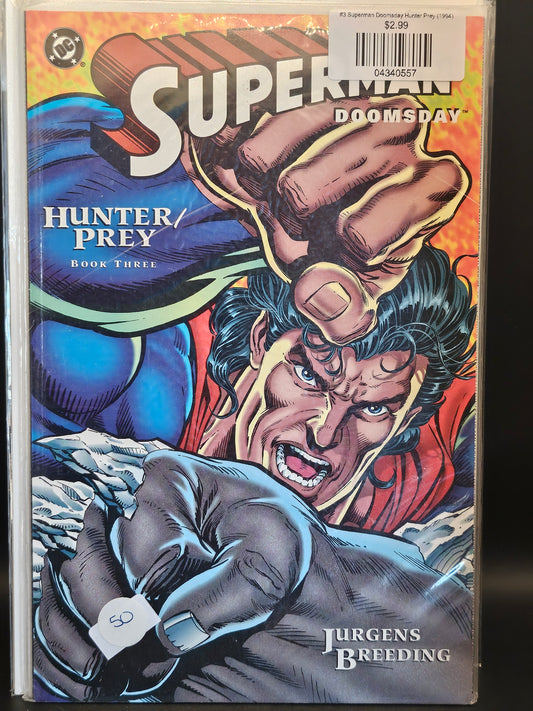 #3 Superman Doomsday Hunter Prey (1994)
