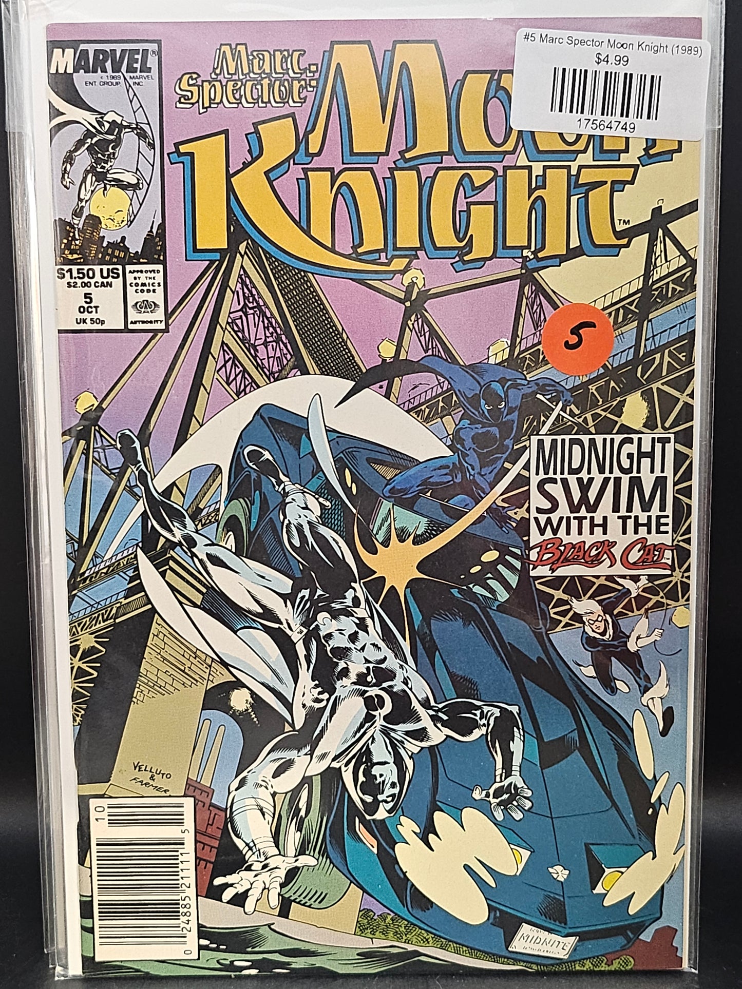 #5 Marc Spector Moon Knight (1989)