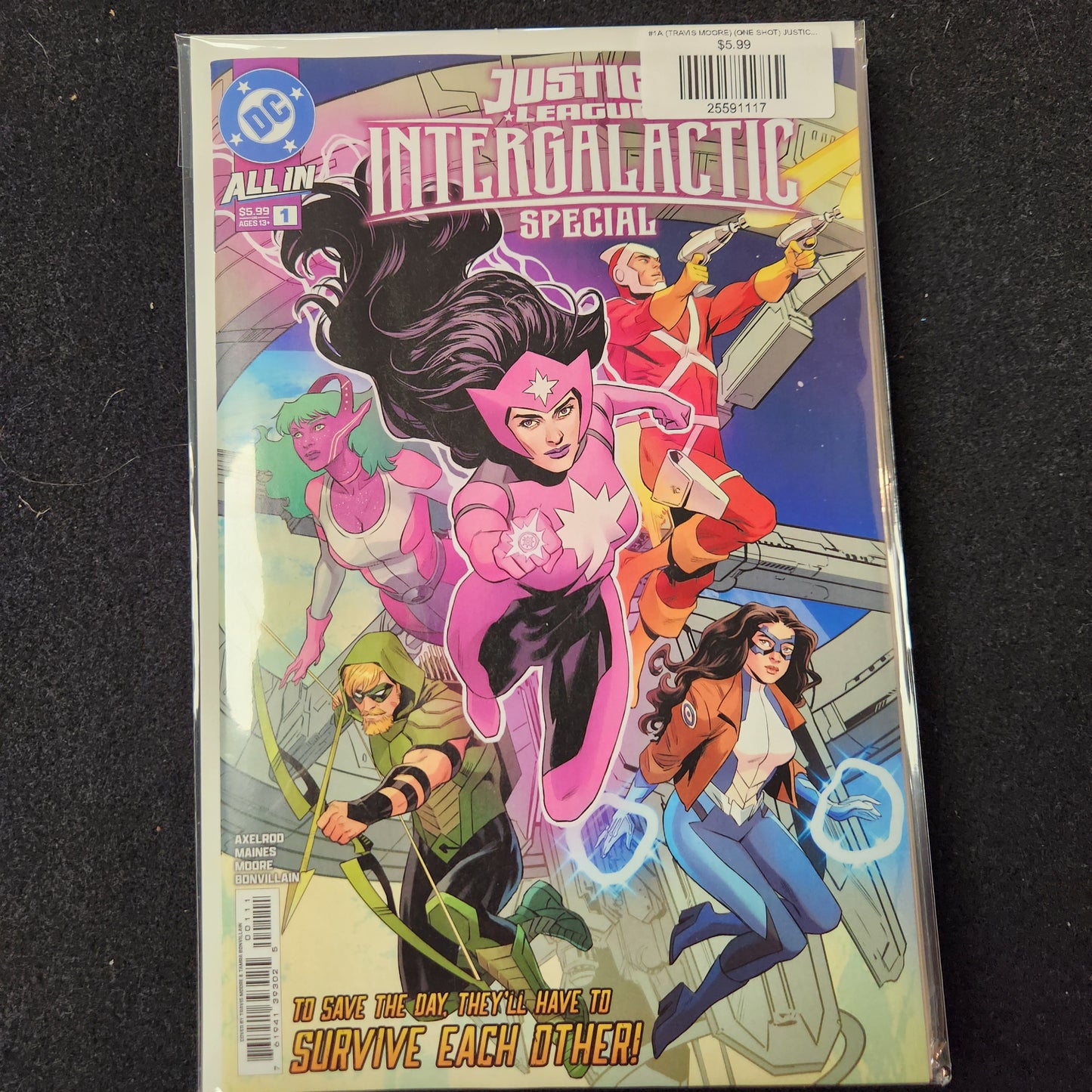 #1A (TRAVIS MOORE) (ONE SHOT) JUSTICE LEAGUE INTERGALACTIC SPECIAL