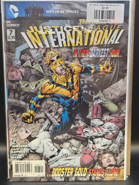 #7 Justice League International (2011)