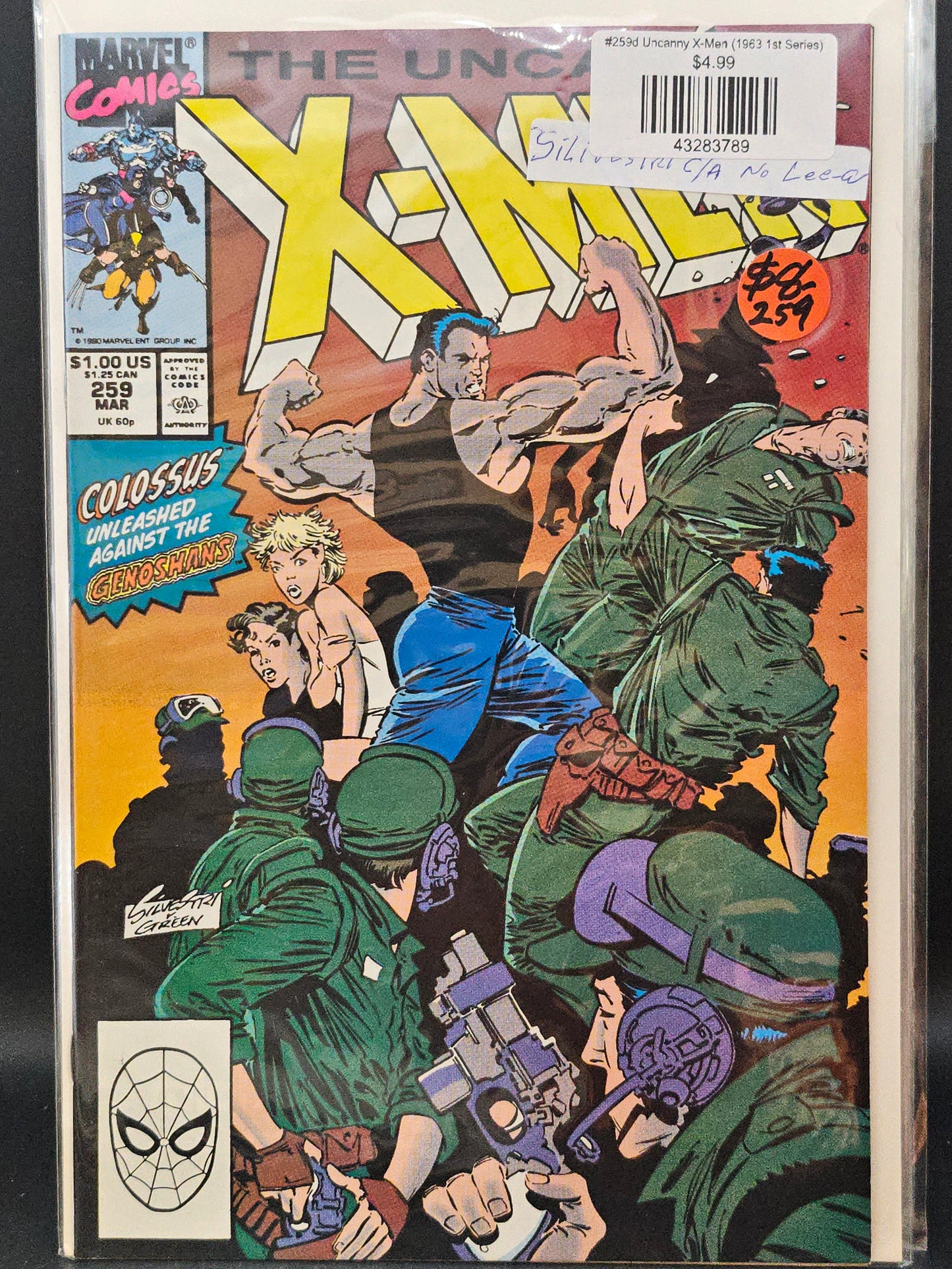 #259d Uncanny X-Men (1963 1st Series)
