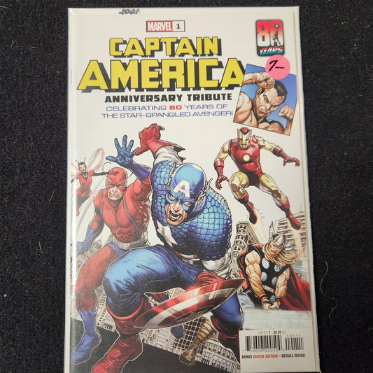 Captain America Anniversary Tribute – Marvel – 2021 – Volume 1 – One-Shot – #1 - Cover A