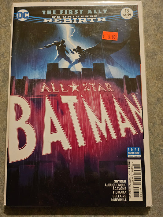 All Star Batman – DC Comics – (2016–2017) – Volume 1 – Limited Series – #13 - Cover A