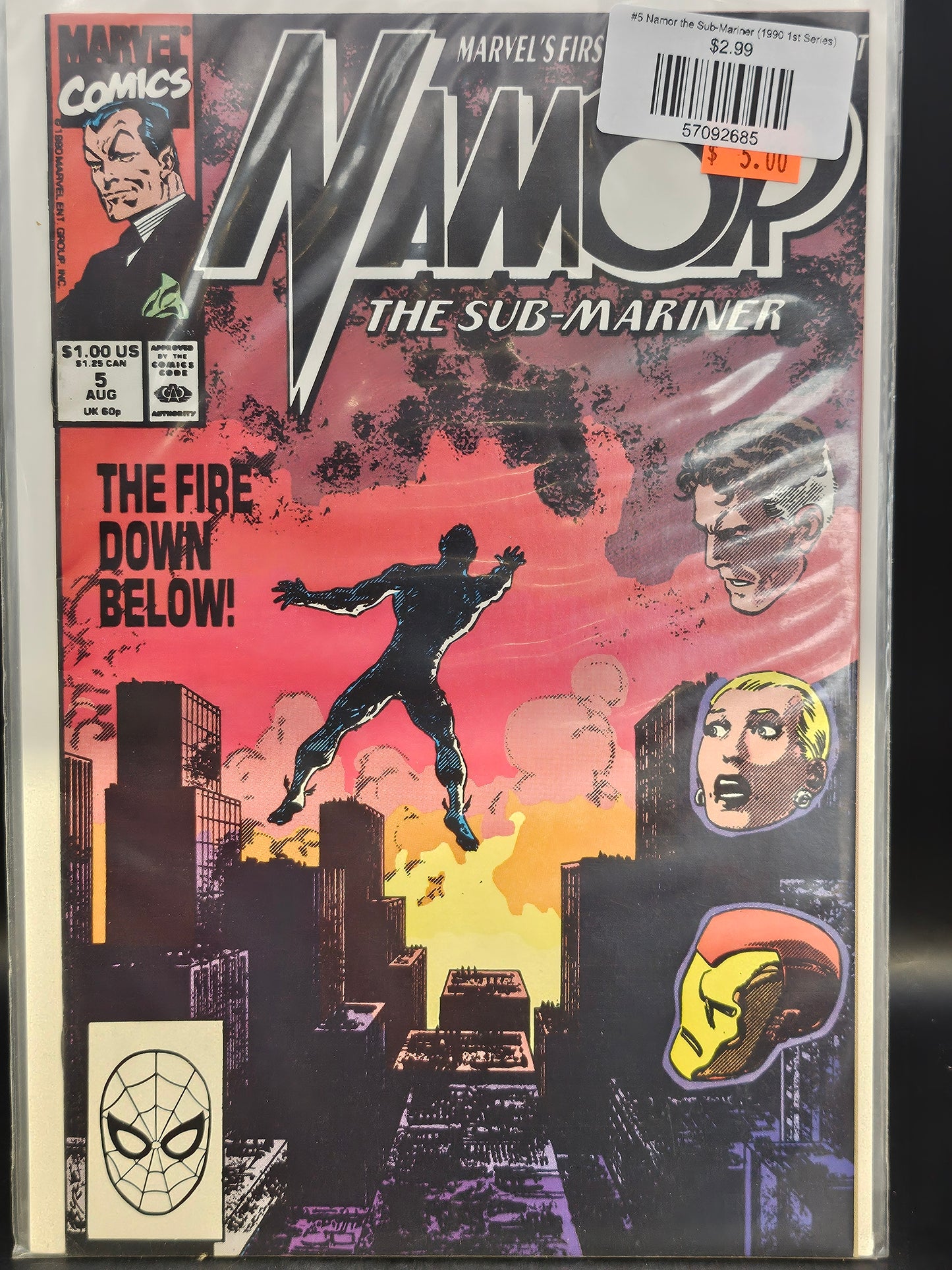 #5 Namor the Sub-Mariner (1990 1st Series)