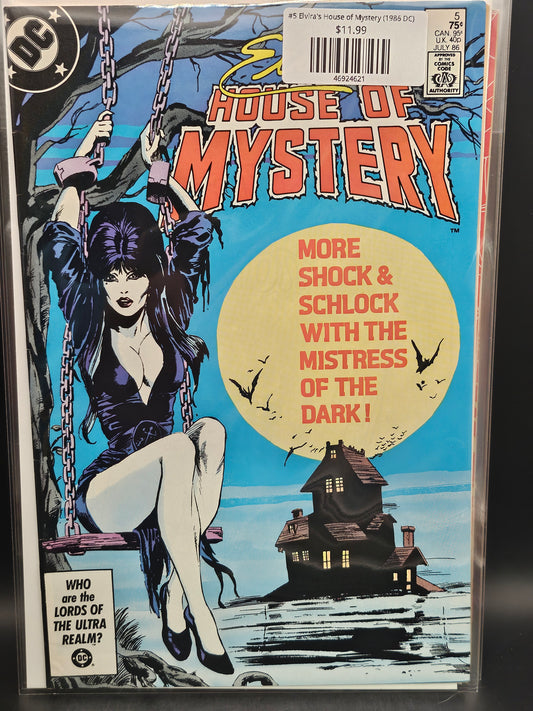 #5 Elvira's House of Mystery (1986 DC)