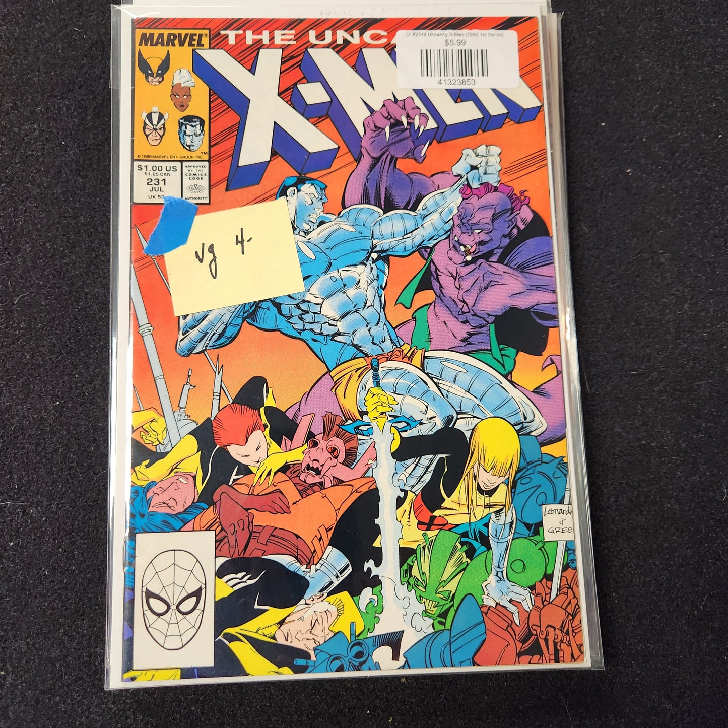 CI #231d Uncanny X-Men (1963 1st Series)