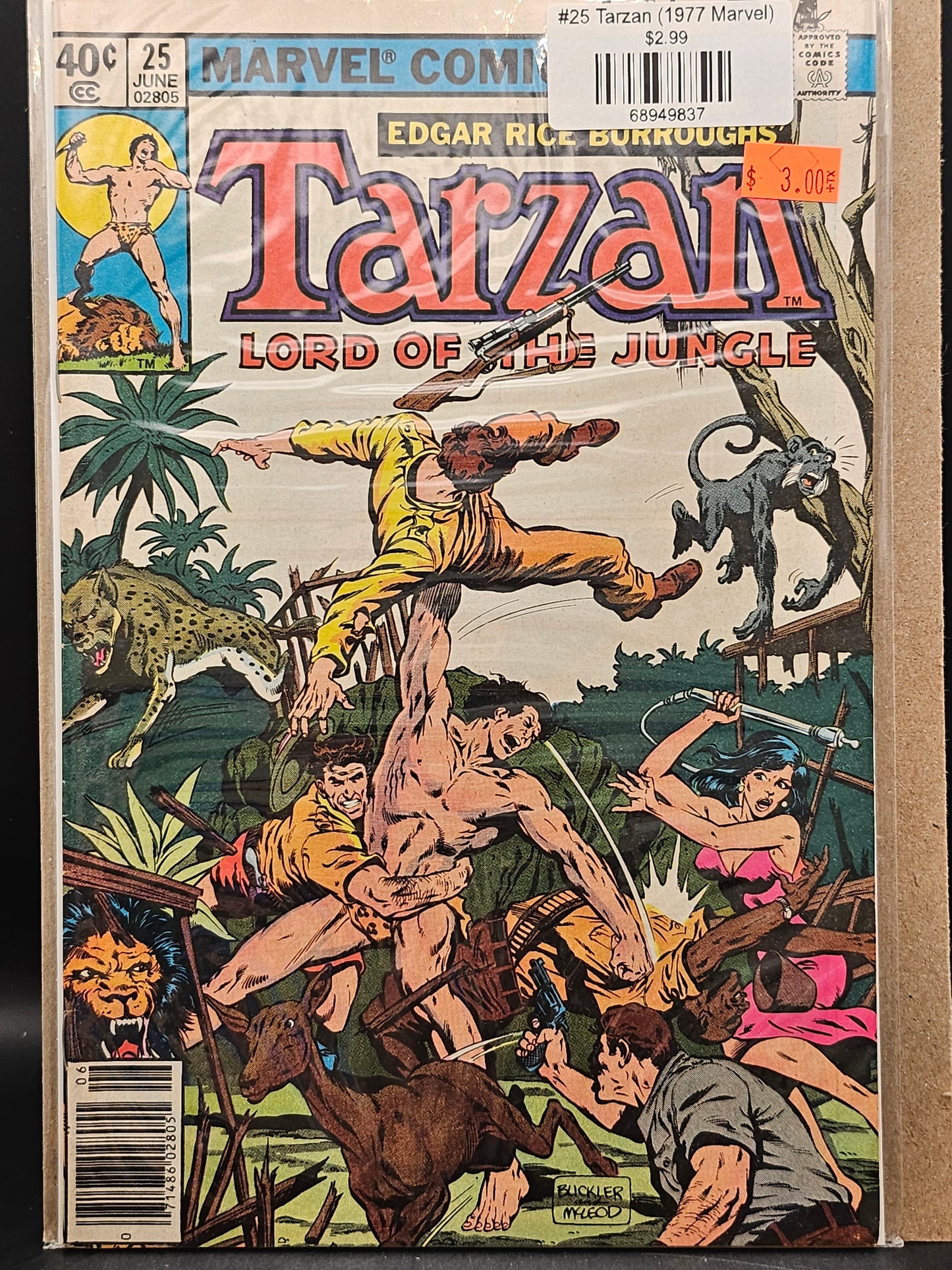 #25 Tarzan (1977 Marvel)