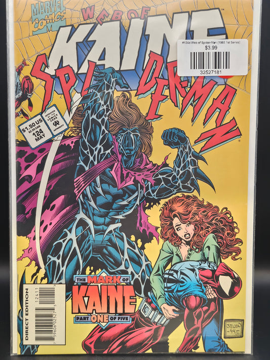 #124d Web of Spider-Man (1985 1st Series)
